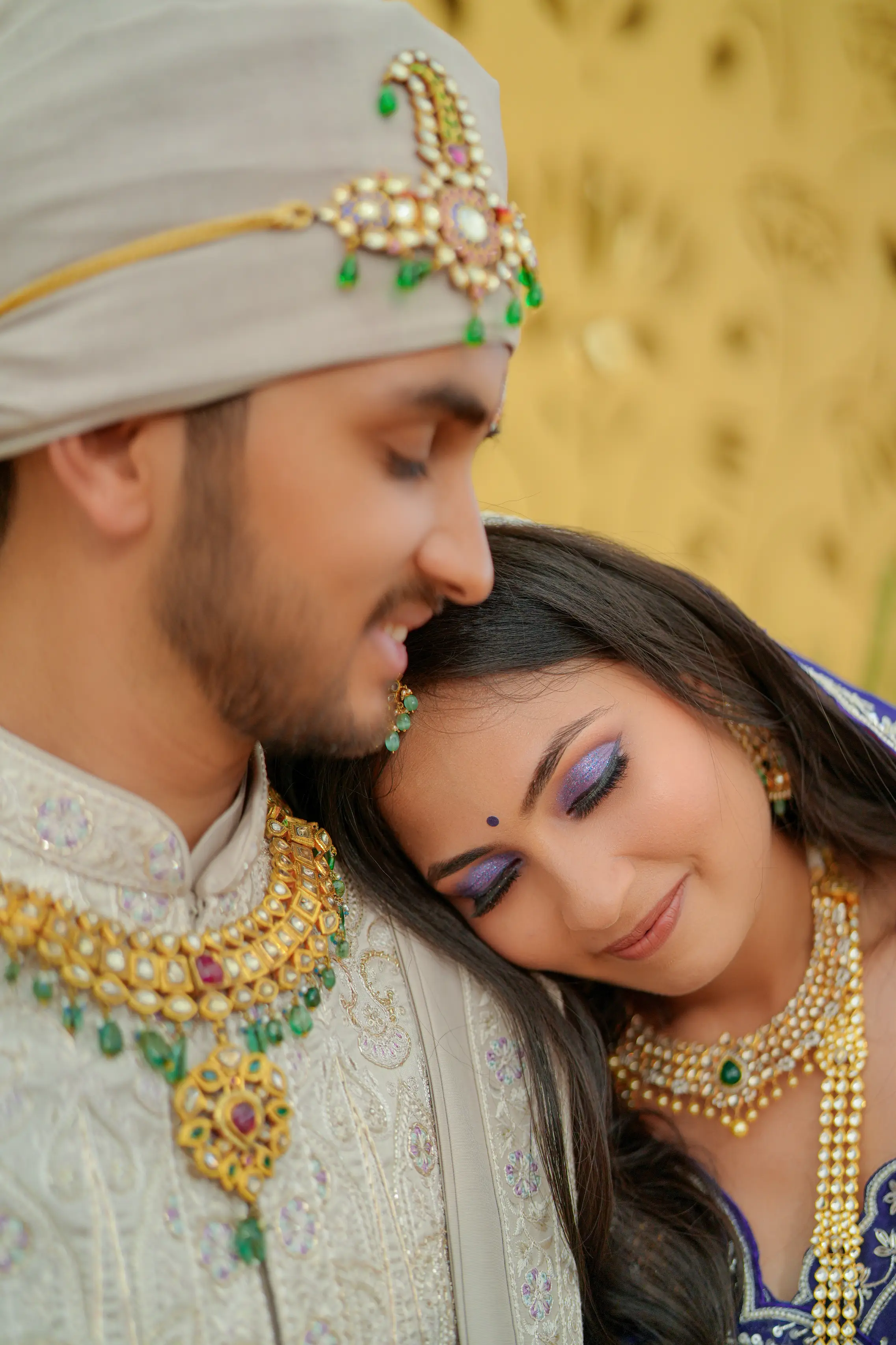 Harshit and Nilanshi wedding portrait in Rajasthan