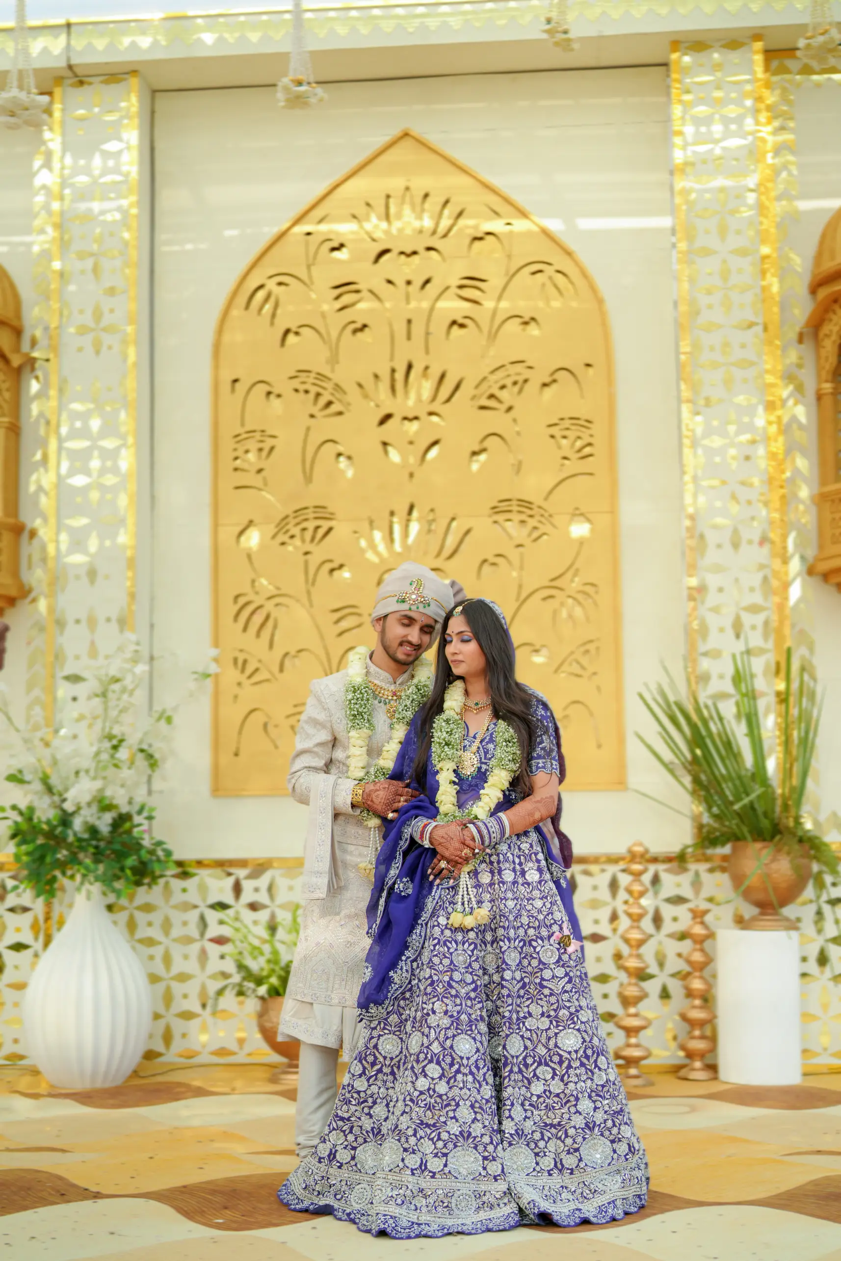 Harshit and Nilanshi candid wedding moment