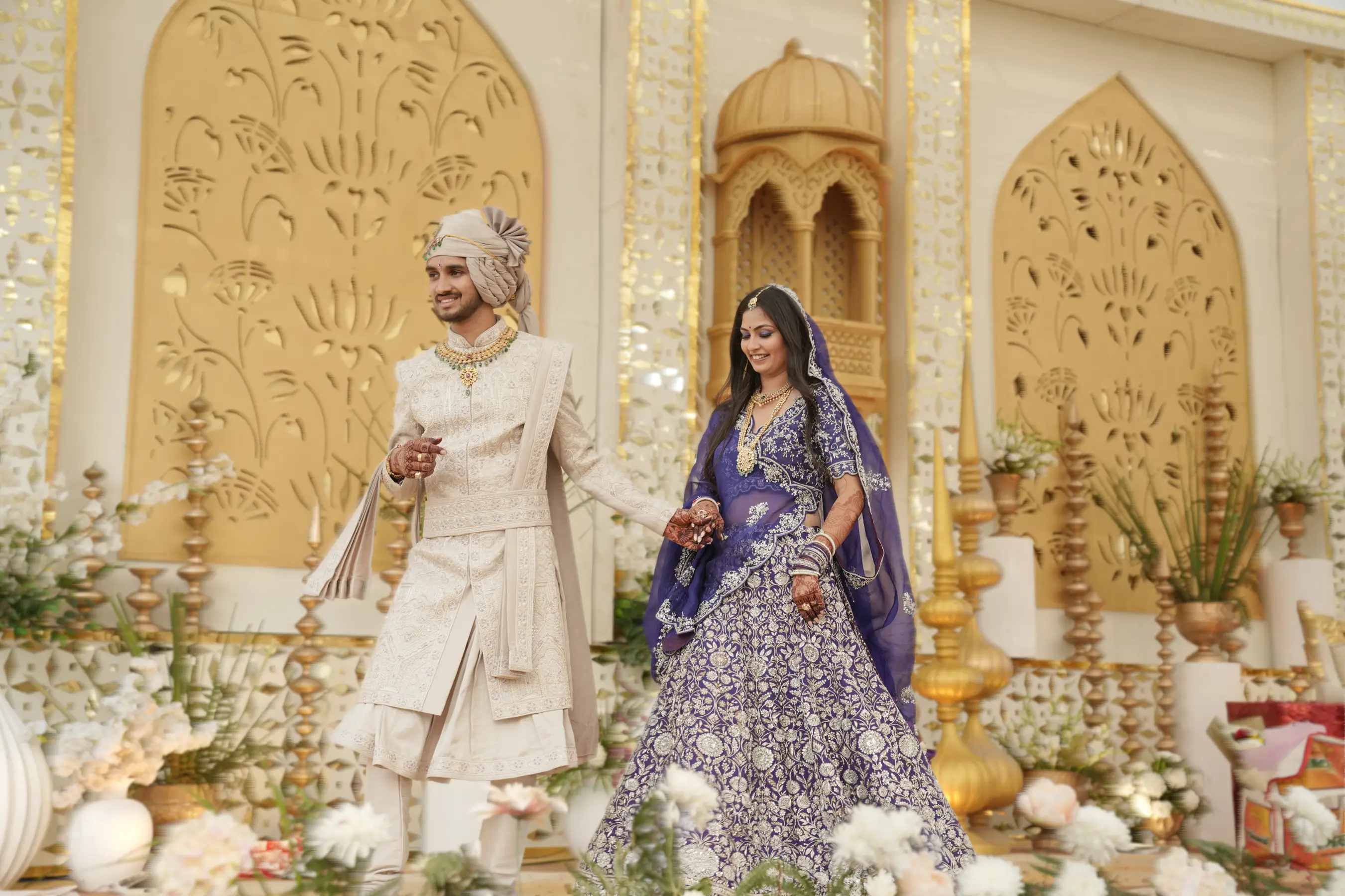 Harshit and Nilanshi candid wedding moment