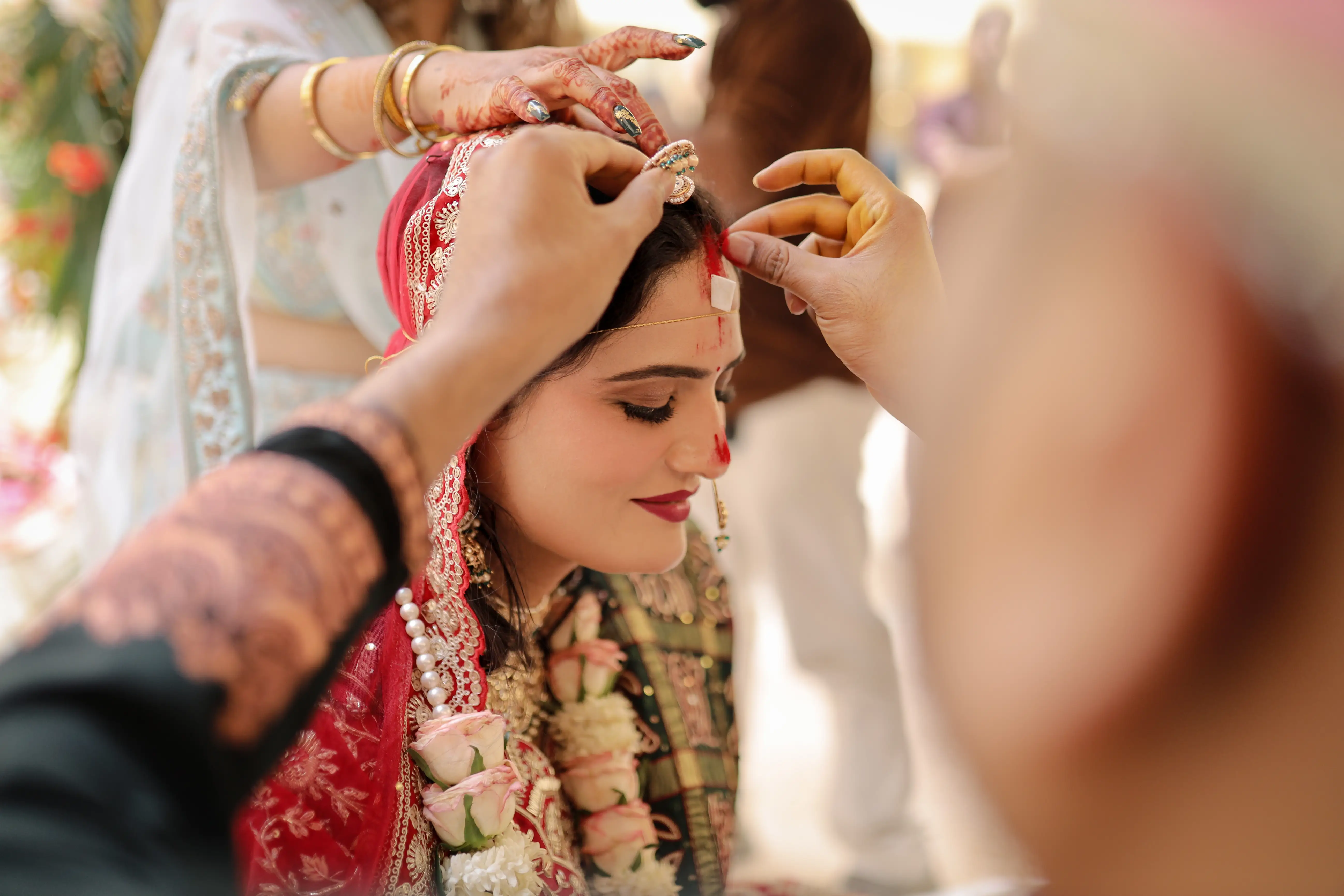 Monish and Anita candid wedding photography