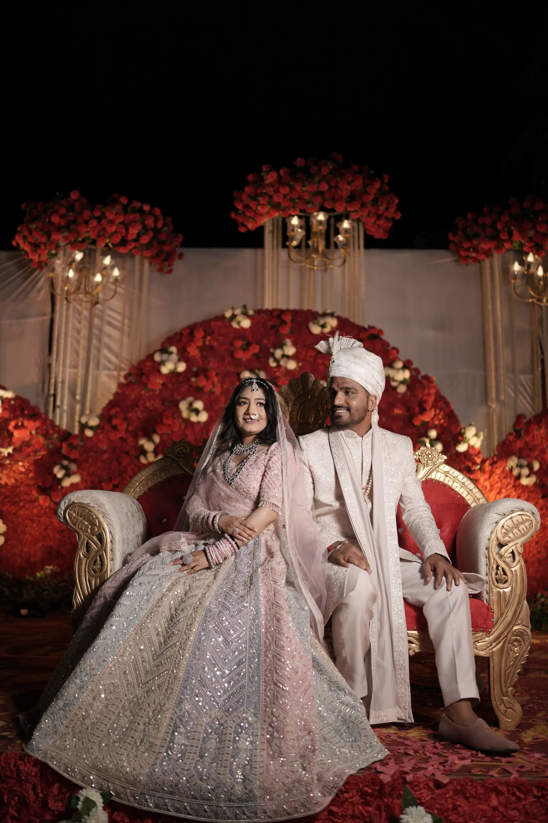 Satish and Ankita grand traditional wedding rituals