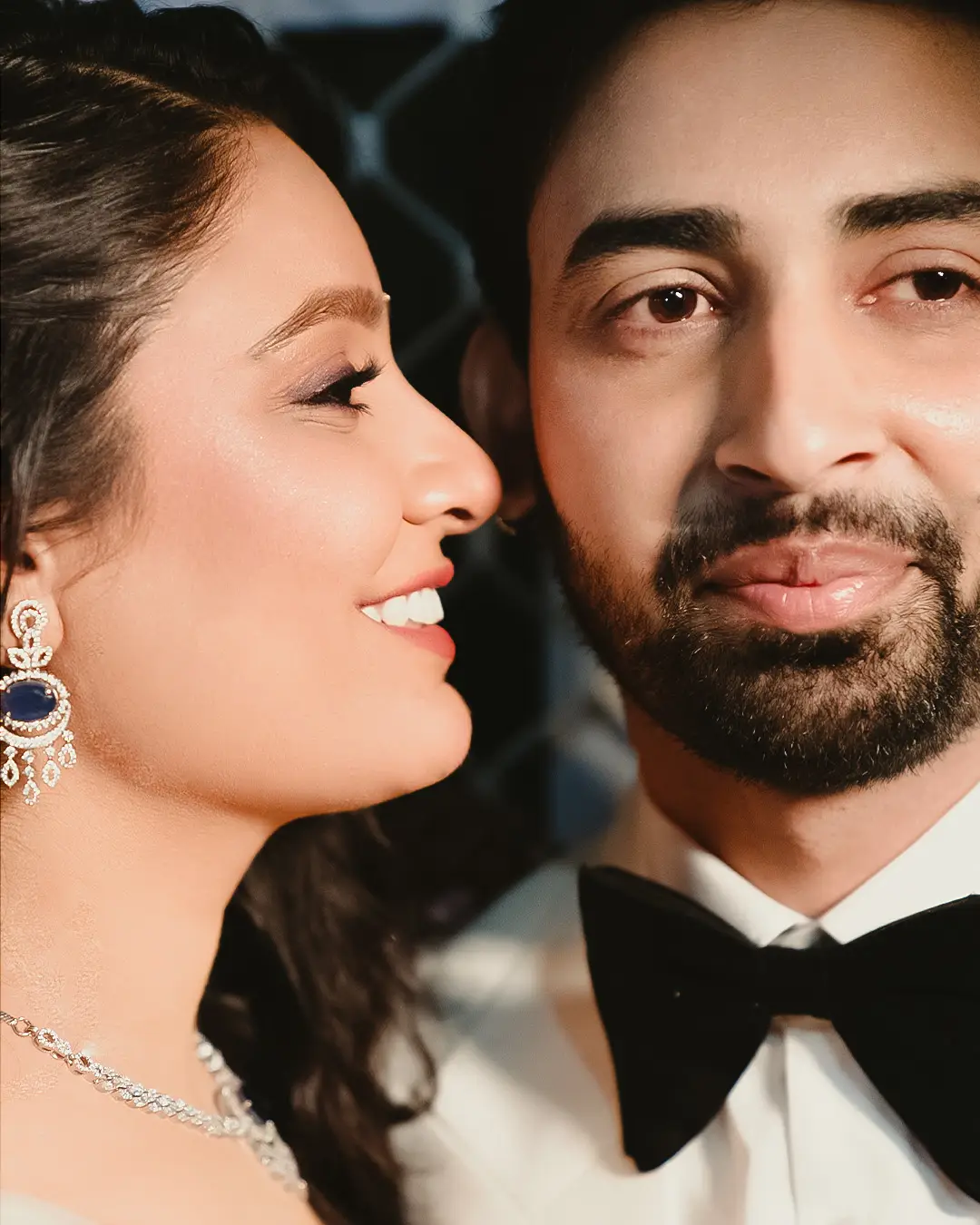 Sharad and Prachi candid wedding moment