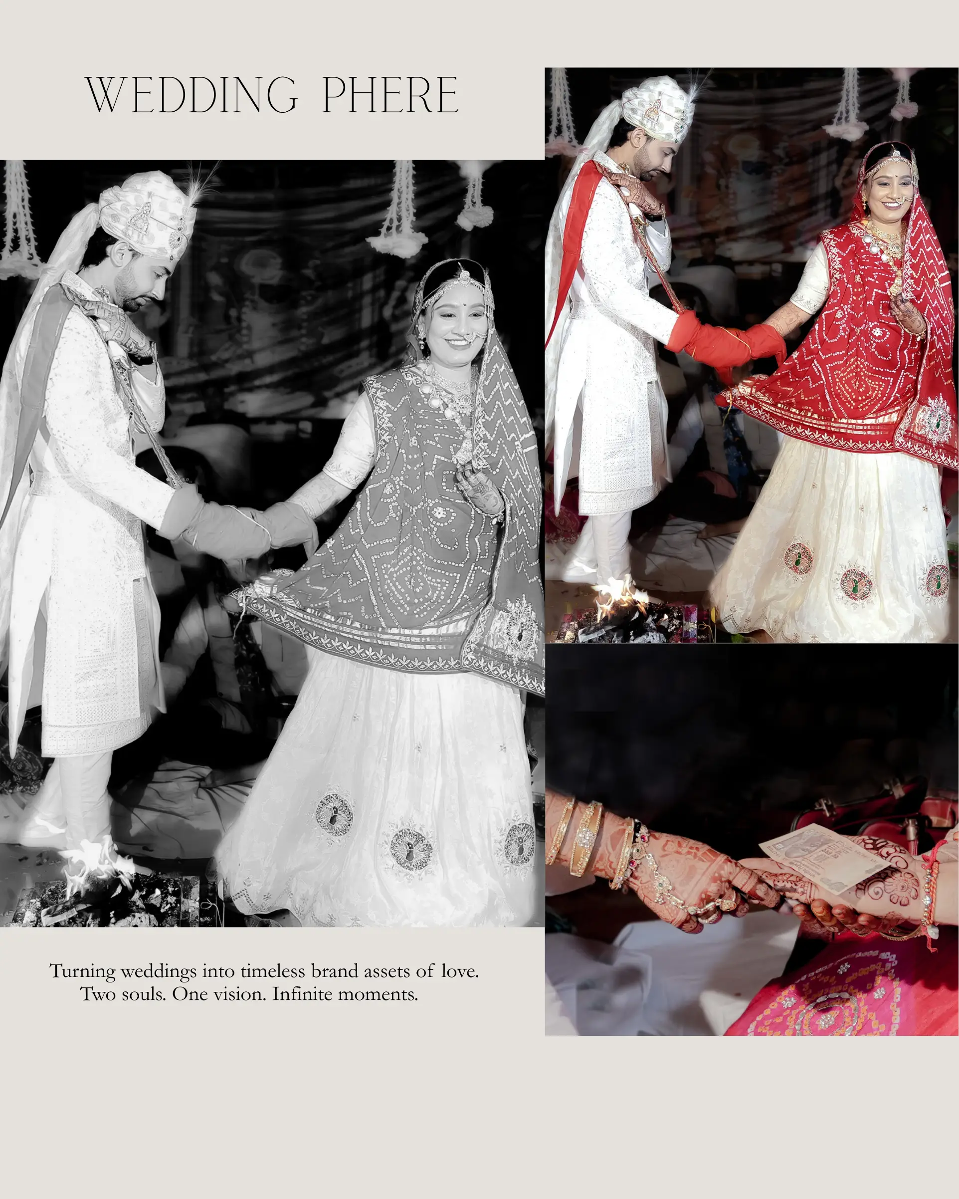 Sharad and Prachi traditional wedding celebration